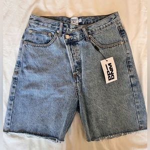 NWT PRINCESS POLLY DENIM SHORTS SIZE 10